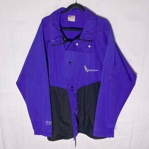 Vintage The Tops 1994 Purple Black Arctic Winter Games Jacket Slave Lake XXL